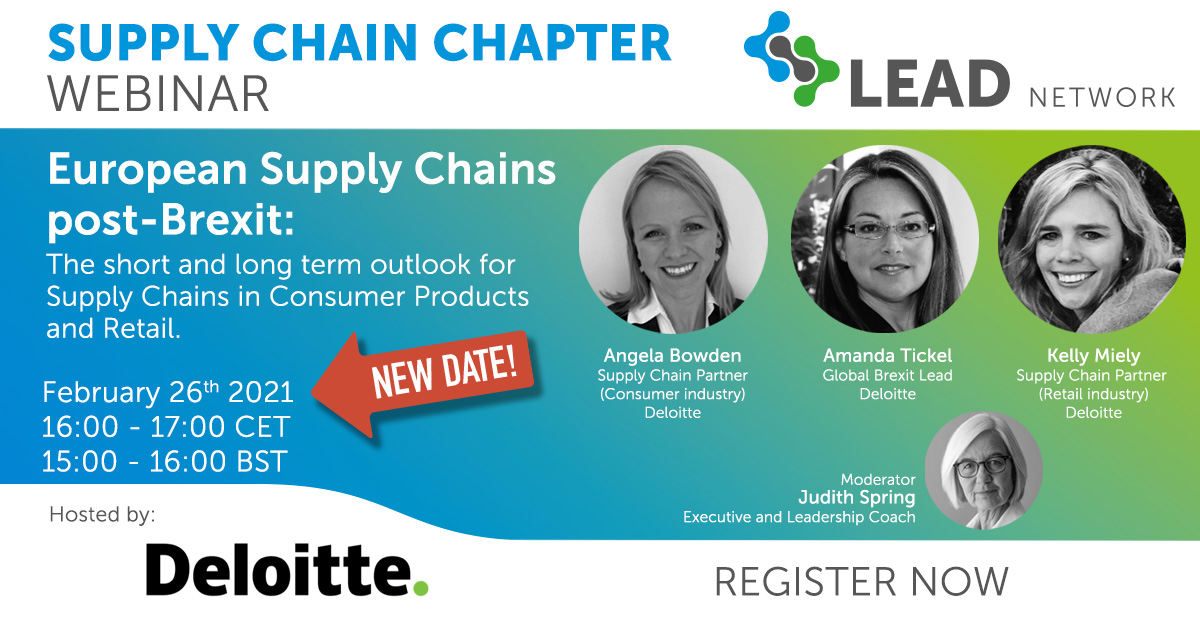 LEAD Network Supply Chain Webinar
