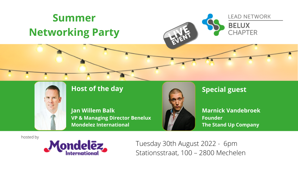 LEAD Network BeLux Chapter Summer Networking Party