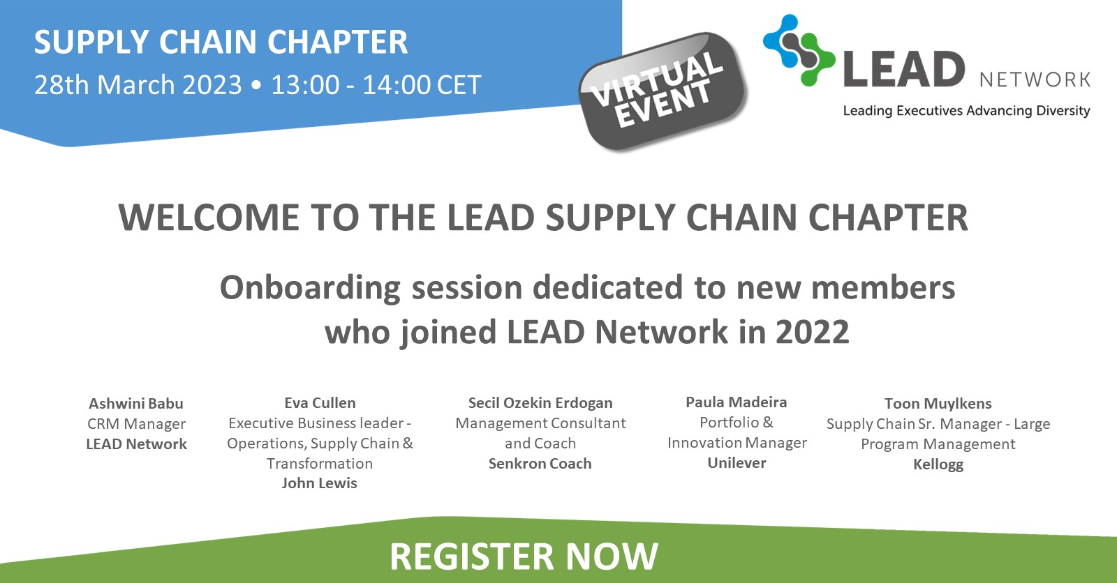 LEAD Network Supply Chain Webinar