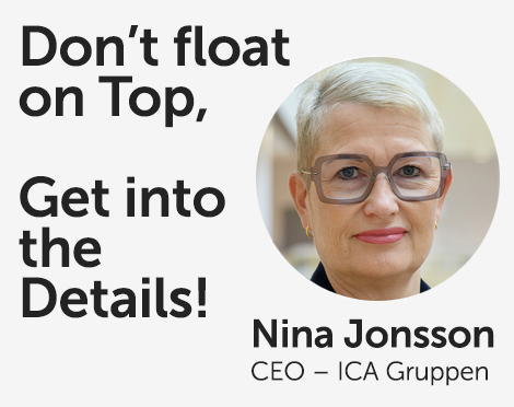 Nina Jonsson, CEO ICA Gruppen